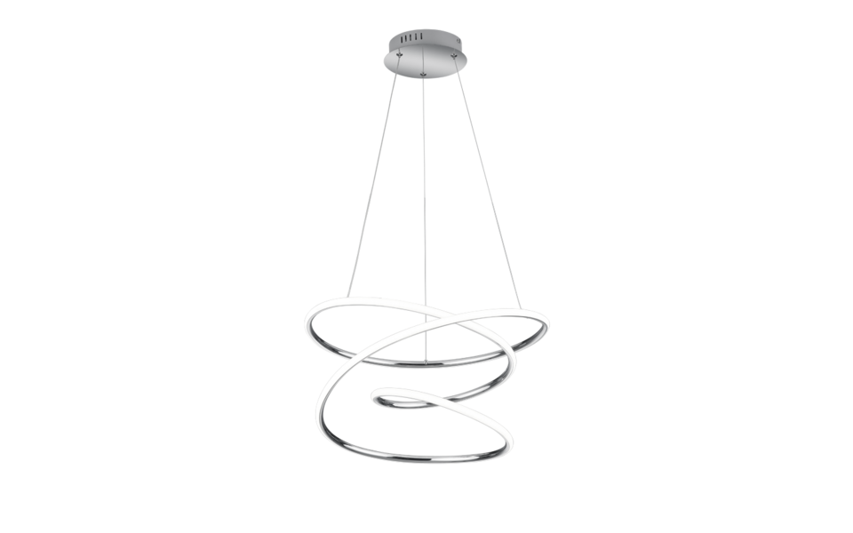 Trio Lighting Trio BOLOGNA LED pendant light | 1x 36W 5100 lm 4000K | Ø 50 cm | IP20 | 150 cm