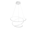 Trio Lighting Trio BOLOGNA LED pendant light | 1x 36W 5100 lm 4000K | chrome | Ø 50 cm | IP20 | 150 cm