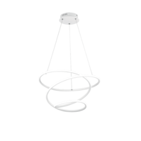 Trio BOLOGNA LED pendant light | chrome | Ø 50 cm | IP20