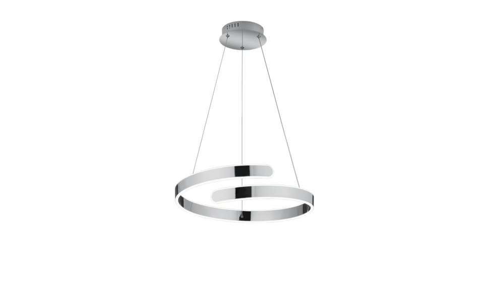 Trio Lighting Trio PARMA LED pendant light | 1x 37W 4500 lm 4000K | Ø 50 cm | IP20 | 150 cm