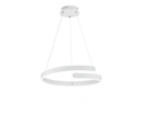 Trio Lighting Trio PARMA LED pendant light | 1x 37W 4500 lm 4000K | chrome | Ø 50 cm | IP20 | 150 cm