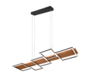 Trio Lighting Trio HARPER LED pendant light | 1x 42W 5700 lm 3000K | black | IP20 | 150 cm