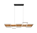 Trio Lighting Trio HARPER hanglamp | LED | mat zwart | 115 x 44,5 cm | IP20 | 1x 42W | 5700 lm | 3000K | niet dimbaar