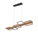 Trio Lighting Trio HARPER LED pendant light | 1x 42W 5700 lm 3000K | black | IP20 | 150 cm