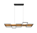 Trio Lighting Trio HARPER hanglamp | LED | mat zwart | 115 x 44,5 cm | IP20 | 1x 42W | 5700 lm | 3000K | niet dimbaar