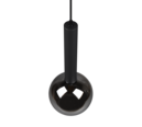 Trio Lighting Trio CLAYTON pendant light | 1x E27 max 40W | black | Ø 20 cm | IP20 | 150 cm