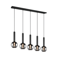 Trio CLAYTON pendant light | E27 | black | IP20 Trio CLAYTON pendant light | E27 | black | IP20