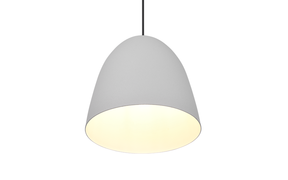 Trio Lighting Trio TILDA hanglamp | E27 Fitting | grijs | Ø 25 cm | IP20 | excl. 1x E27 | max. 40W