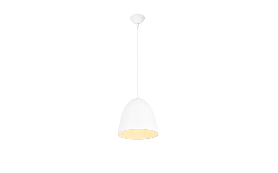 Trio Lighting Trio TILDA hanglamp | E27 Fitting | wit mat | Ø 25 cm | IP20 | excl. 1x E27 | max. 40W Trio Lighting Trio TILDA hanglamp | E27 Fitting | wit mat | Ø 25 cm | IP20 | excl. 1x E27 | max. 40W