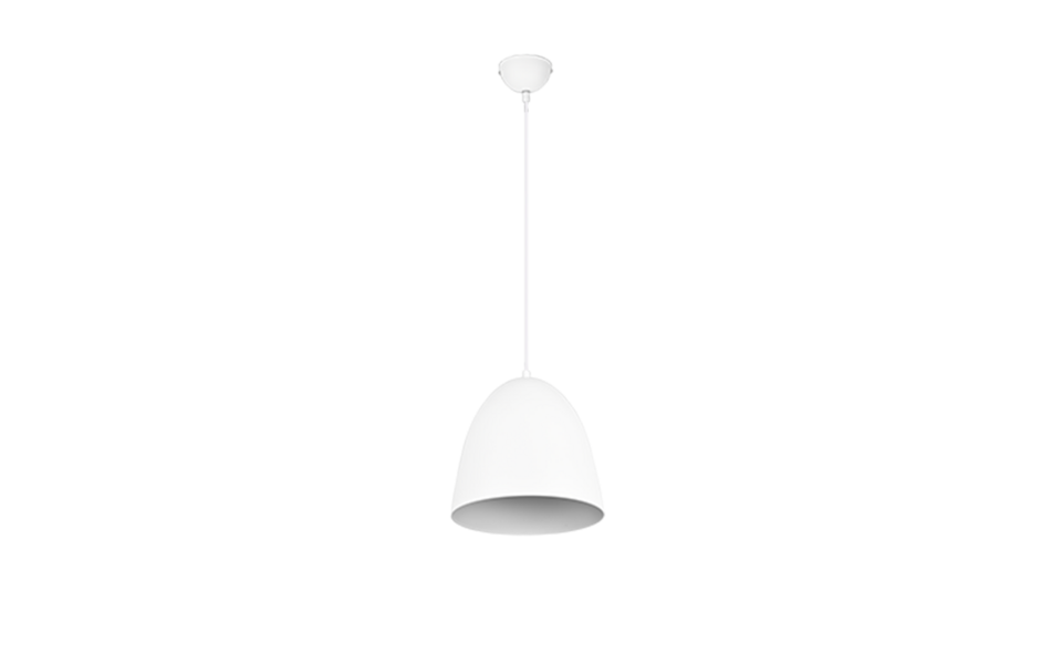 Trio Lighting Trio TILDA hanglamp | E27 Fitting | wit mat | Ø 25 cm | IP20 | excl. 1x E27 | max. 40W Trio Lighting Trio TILDA hanglamp | E27 Fitting | wit mat | Ø 25 cm | IP20 | excl. 1x E27 | max. 40W
