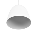 Trio Lighting Trio TILDA hanglamp | E27 Fitting | wit mat | Ø 25 cm | IP20 | excl. 1x E27 | max. 40W