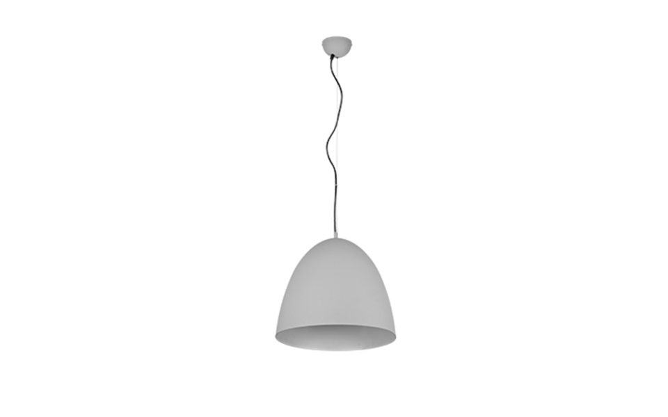 Trio Lighting Trio TILDA hanglamp | E27 Fitting | grijs | Ø 40 cm | IP20 | excl. 1x E27 | max. 40W