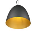 Trio Lighting Trio TILDA pendant light | 1x E27 max 40W | black with gold | Ø 40 cm | IP20 | 150 cm