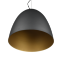 Trio Lighting Trio TILDA pendant light | 1x E27 max 40W | black with gold | Ø 40 cm | IP20 | 150 cm