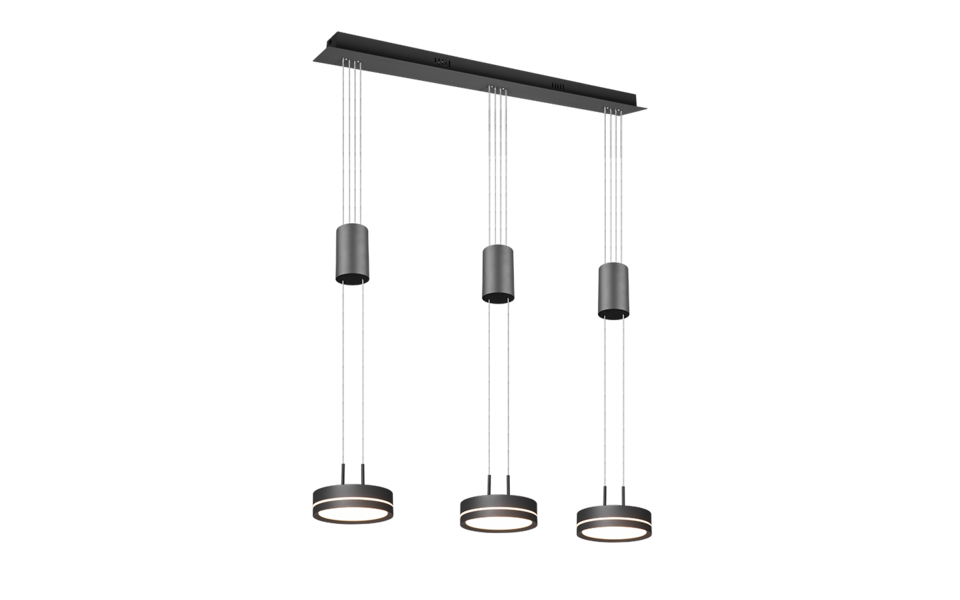 Trio Lighting Trio FRANKLIN LED pendant light | 3x 9W 1050 lm 3000K | IP20 | 150 cm Trio Lighting Trio FRANKLIN LED pendant light | 3x 9W 1050 lm 3000K | IP20 | 150 cm