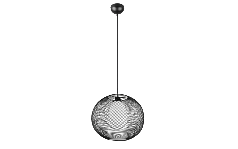 Trio Lighting Trio FILO pendant light | 1x E27 max 40W | black | Ø 40 cm | IP20 | 150 cm Trio Lighting Trio FILO pendant light | 1x E27 max 40W | black | Ø 40 cm | IP20 | 150 cm