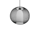 Trio Lighting Trio FILO pendant light | 1x E27 max 40W | black | Ø 40 cm | IP20 | 150 cm