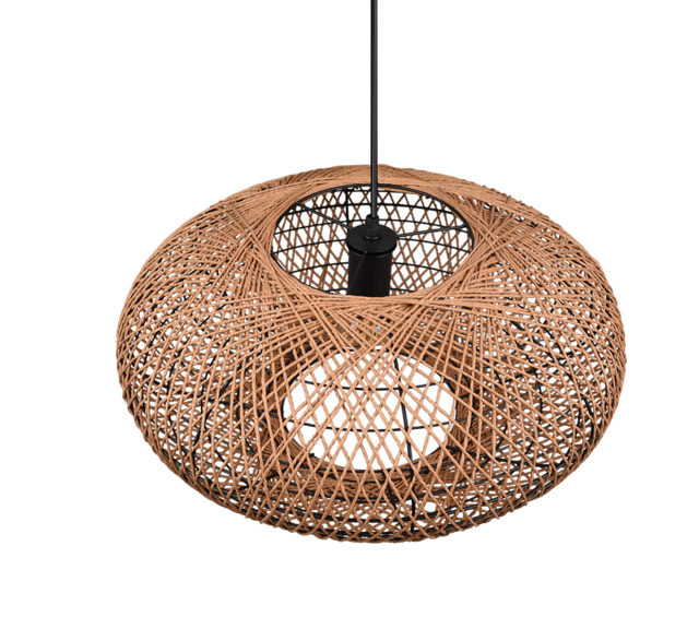 Metaal, Lampenkap, Sisal Metaal, Lampenkap, Sisal
