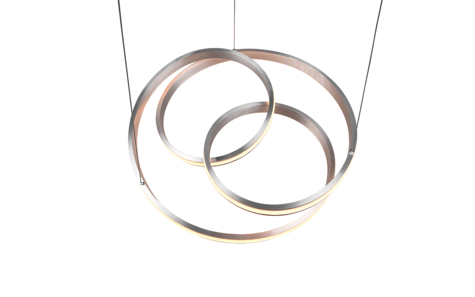 Trio Lighting Trio NURIA LED pendant light | 1x 60W 7200 lm 4000K | Ø 60 cm | IP20 | 150 cm Trio Lighting Trio NURIA LED pendant light | 1x 60W 7200 lm 4000K | Ø 60 cm | IP20 | 150 cm