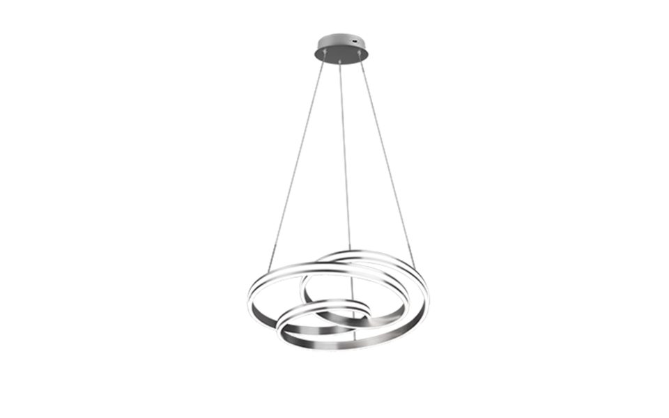 Trio Lighting Trio NURIA LED pendant light | 1x 60W 7200 lm 4000K | Ø 60 cm | IP20 | 150 cm Trio Lighting Trio NURIA LED pendant light | 1x 60W 7200 lm 4000K | Ø 60 cm | IP20 | 150 cm