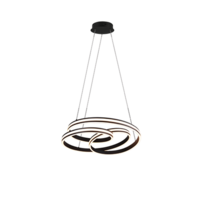 Trio NURIA LED pendant light | black | Ø 60 cm | IP20