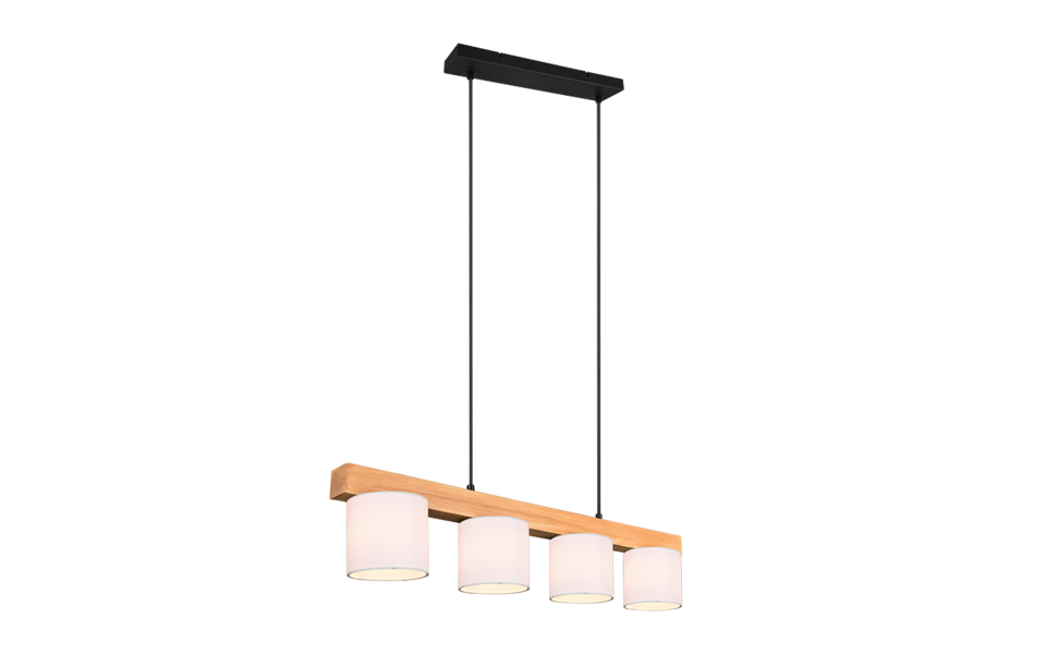 Trio Lighting Trio CAMERON pendant light | 4x E14 max 40W | white | IP20 | 150 cm Trio Lighting Trio CAMERON pendant light | 4x E14 max 40W | white | IP20 | 150 cm