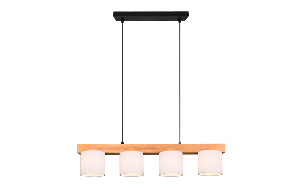 Trio Lighting Trio CAMERON pendant light | 4x E14 max 40W | white | IP20 | 150 cm Trio Lighting Trio CAMERON pendant light | 4x E14 max 40W | white | IP20 | 150 cm