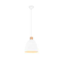 Trio JAGGER pendant light | E27 | chrome | Ø 25 cm | IP20