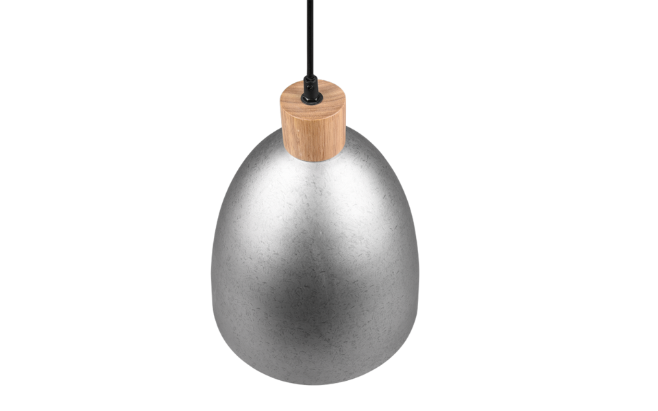 Trio Lighting Trio JAGGER hanglamp | E27 Fitting | nickel antik | Ø 25 cm | IP20 | excl. 1x E27 | max. 40W