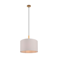 Trio KORBA pendant light | E27 | white | Ø 40 cm | IP20
