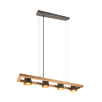 Trio BELL hanglamp | nickel antik | IP20 | E14 Fitting Trio BELL hanglamp | nickel antik | IP20 | E14 Fitting