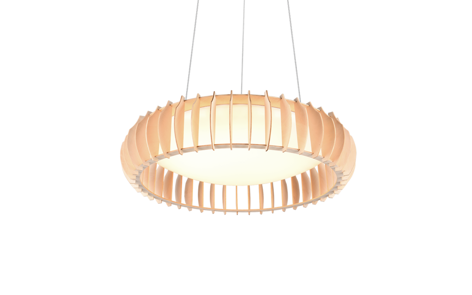 Trio Lighting Trio MONTE LED pendant light | 1x 40W 4700 lm 3000-6500K | Ø 60 cm | IP20 | 150 cm
