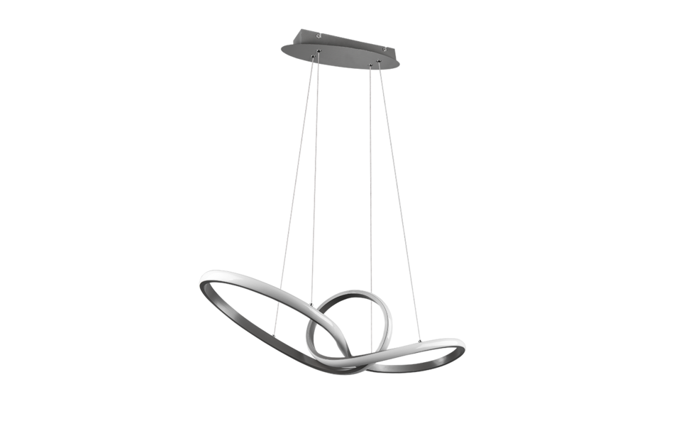 Trio Lighting Trio SANSA LED pendant light | 1x 28W 3200 lm 3000K | IP20 | 150 cm Trio Lighting Trio SANSA LED pendant light | 1x 28W 3200 lm 3000K | IP20 | 150 cm