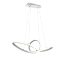 Trio Lighting Trio SANSA LED pendant light | 1x 28W 3300 lm 4000K | chrome | IP20 | 150 cm