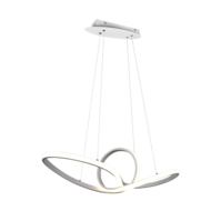 Trio SANSA LED pendant light | chrome | IP20 Trio SANSA LED pendant light | chrome | IP20