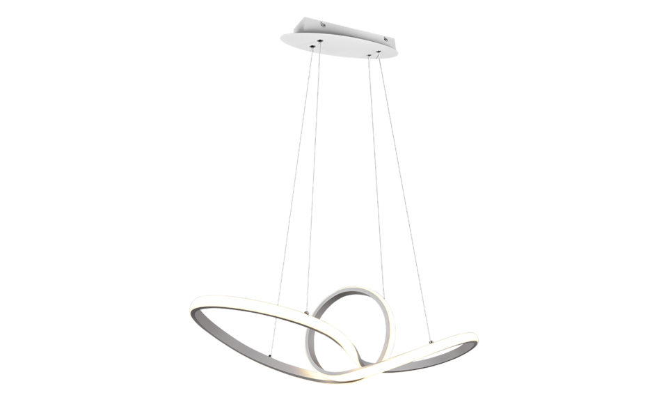 Trio Lighting Trio SANSA LED pendant light | 1x 28W 3300 lm 4000K | chrome | IP20 | 150 cm Trio Lighting Trio SANSA LED pendant light | 1x 28W 3300 lm 4000K | chrome | IP20 | 150 cm