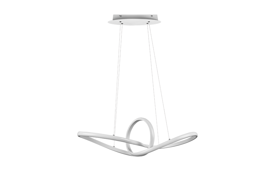 Trio Lighting Trio SANSA LED pendant light | 1x 28W 3300 lm 4000K | chrome | IP20 | 150 cm Trio Lighting Trio SANSA LED pendant light | 1x 28W 3300 lm 4000K | chrome | IP20 | 150 cm