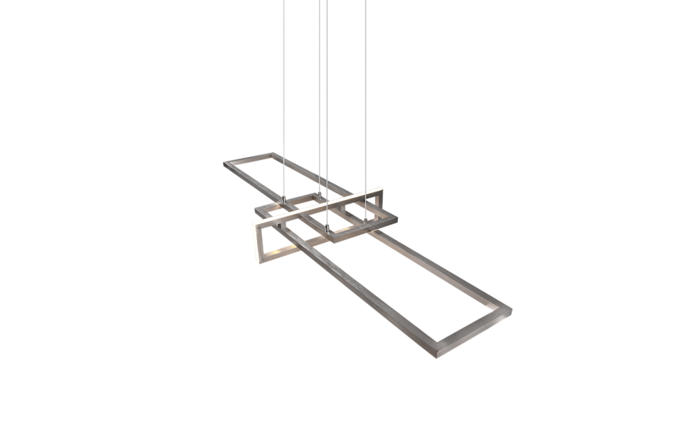 Trio Lighting Trio SALINAS LED pendant light | 1x 34W 4200 lm 3000K | IP20 | 150 cm