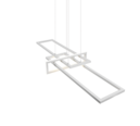 Trio Lighting Trio SALINAS hanglamp | LED | wit mat | 110 x 40 cm | IP20 | 1x 34W | 4400 lm | 4000K | niet dimbaar