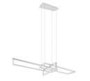 Trio Lighting Trio SALINAS hanglamp | LED | wit mat | 110 x 40 cm | IP20 | 1x 34W | 4400 lm | 4000K | niet dimbaar