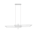 Trio Lighting Trio SALINAS LED pendant light | 1x 34W 4400 lm 4000K | chrome | IP20 | 150 cm