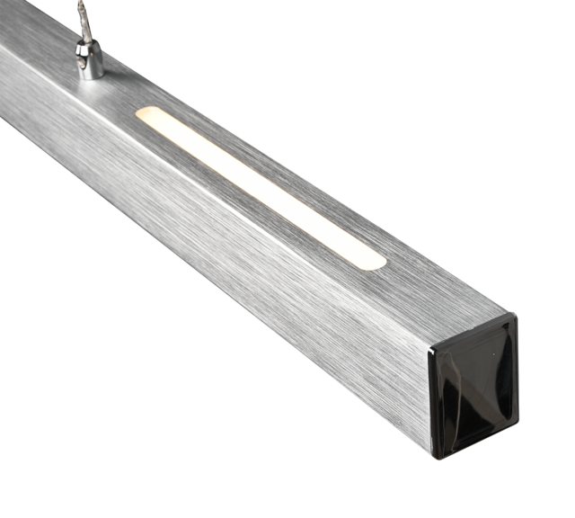 Geborsteld aluminium Geborsteld aluminium