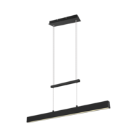 Trio PAROS hanglamp | LED | mat zwart | 90 x 11 cm | IP20 Trio PAROS hanglamp | LED | mat zwart | 90 x 11 cm | IP20