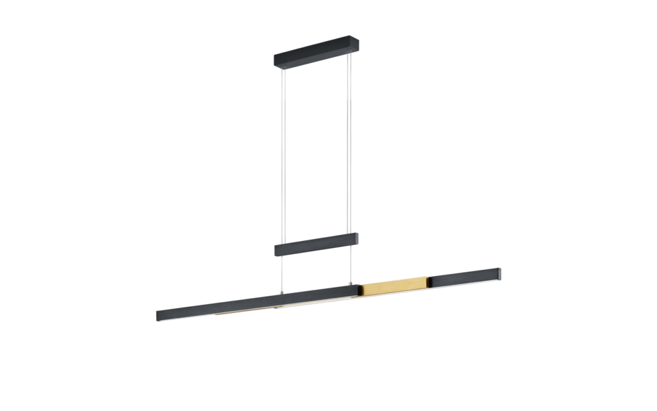 Trio Lighting Trio TRAJAN LED pendant light | 1x 45W 5300 lm 2700K | IP20 | 150 cm Trio Lighting Trio TRAJAN LED pendant light | 1x 45W 5300 lm 2700K | IP20 | 150 cm