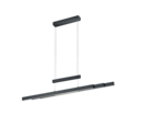 Trio Lighting Trio TRAJAN LED pendant light | 1x 45W 5300 lm 2700K | black | IP20 | 150 cm