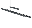 Trio Lighting Trio TRAJAN LED pendant light | 1x 45W 5300 lm 2700K | black | IP20 | 150 cm