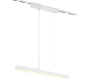 Trio Lighting Trio PAROS LED pendant light | 1x 29W 3400 lm 3000K | chrome | IP20 | 180 cm