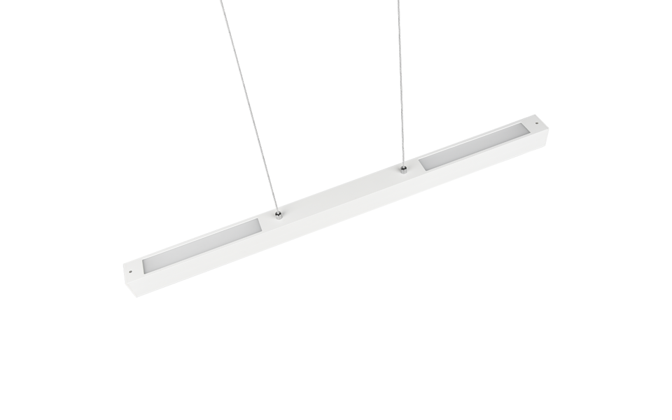 Trio Lighting Trio PAROS LED pendant light | 1x 29W 3400 lm 3000K | chrome | IP20 | 180 cm