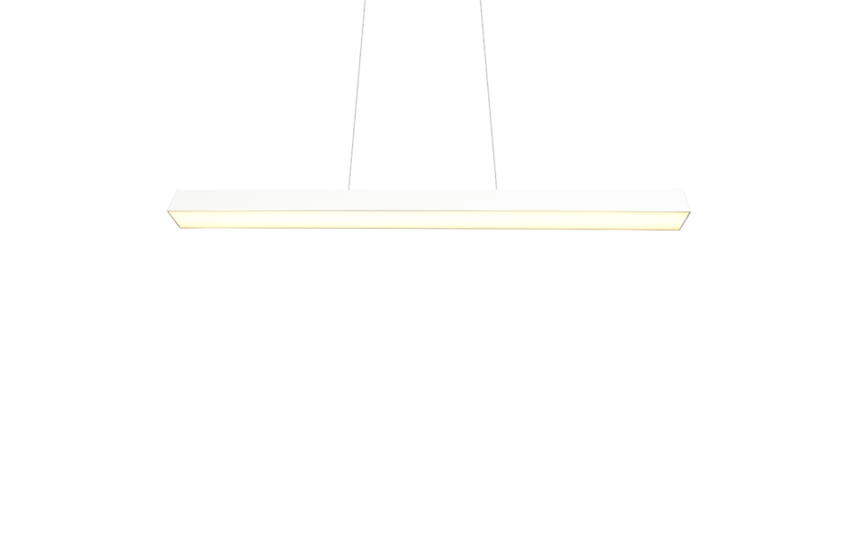 Trio Lighting Trio PAROS hanglamp | LED | wit mat | 90 x 5 cm | IP20 | 1x 29W | 3400 lm | 3000K | dimbaar
