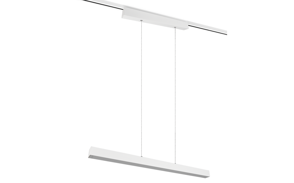 Trio Lighting Trio PAROS hanglamp | LED | wit mat | 90 x 5 cm | IP20 | 1x 29W | 3400 lm | 3000K | dimbaar